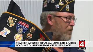 Teacher Tried To Force Black Student To Stand During Pledge Of Allegiance