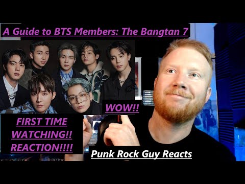 FIRST TIME WATCHING!! 'A Guide to BTS Members: The Bangtan 7' REACTION!!!!