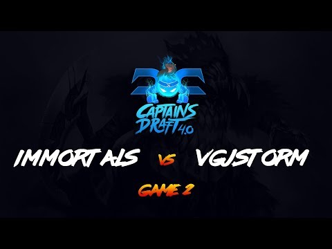 Immortals vs VGJ.Storm Game 2 - Captains Draft 4 NA Qualifiers