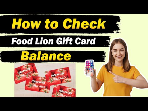 🔍 Check Your Food Lion Gift Card Balance Easily [Updated 2025]