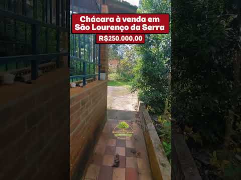Chácara em São Lourenço da Serra à venda. #chácara #roça #vidanocampo #chacaraavenda