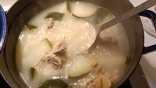 Winter Melon Soup with Dried Scallop