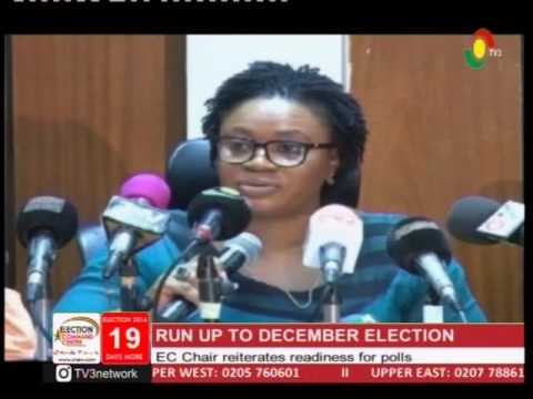 EC chair reiterates readiness for polls -17/11/2016