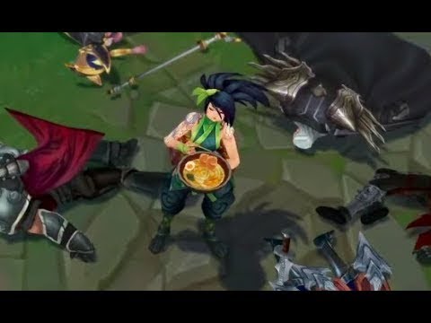 Trying AKALI for the first time (League Of Legends)