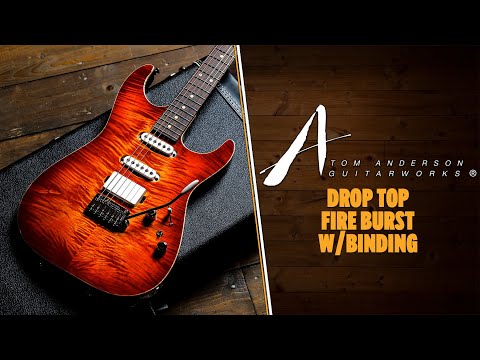 Tom Anderson Drop Top | Fire Burst with Binding image 7