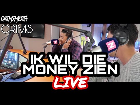 CRIMS - IK WIL DIE MONEY ZIEN LIVE @ZFM