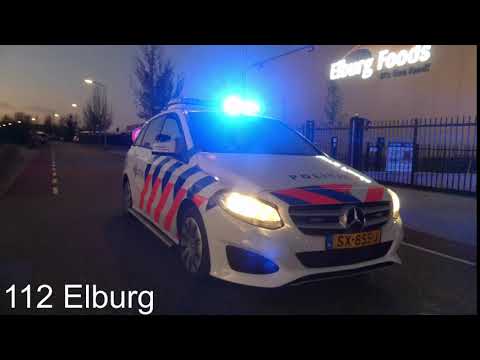 (showtje) P1 Nieuwe Mecedes politie Nunspeet