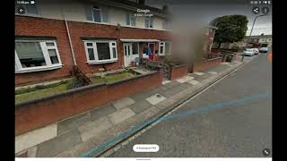 why is this house blurred on Google maps
