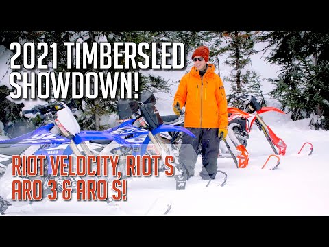 2021 Timbersled Shootout! RIOT Velocity, RIOT S, ARO 3 & ARO S!
