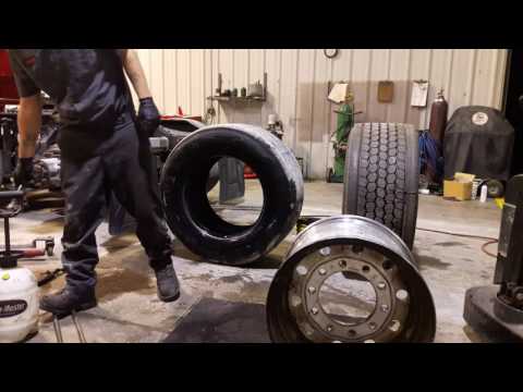 Change Super Single Tire