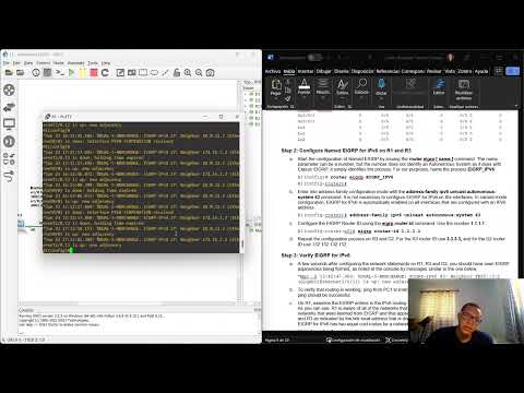 5.1.2 Lab -  Implement EIGRP for IPv6