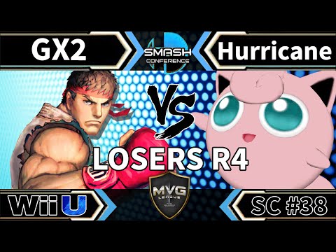 GX2 (Ryu) vs. HCG|Hurricane (Jigglypuff) - SSB4 Losers R4 - Smash Conference 38