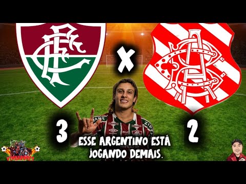 MELHORES MOMENTOS FLUMINENSE 5 X 0 BANGU, O ARGENTINO ESTÁ JOGANDO DEMAIS.