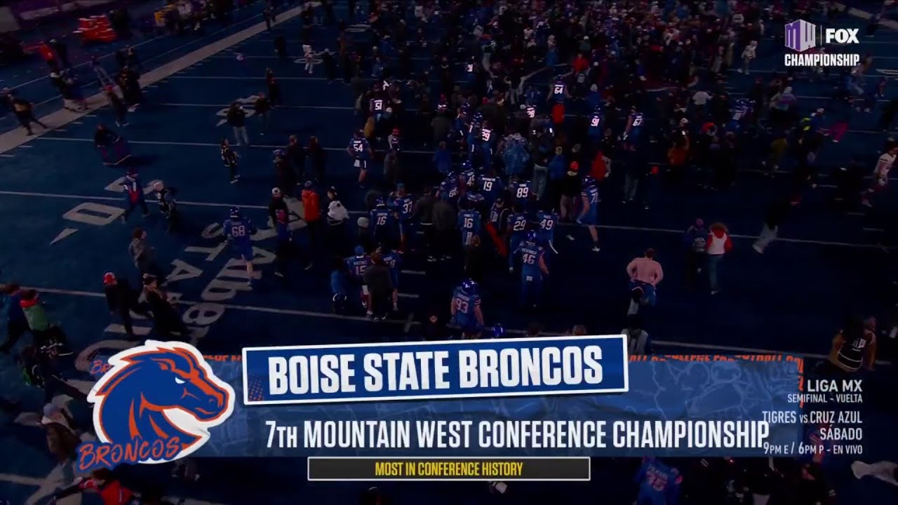 🤩🏈 CAMPEÓN BRONCOS | UNLV Rebels 21–35 Boise State | Mountain West Championship 2025 | HIGHLIGHTS.