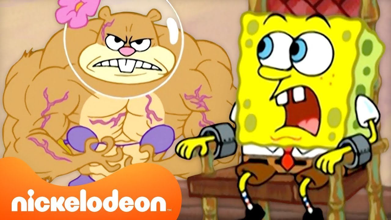 60 MINUTES of Sandy Saving the Day 🏄‍♀️ | SpongeBob