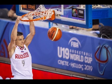 Aleksandr PETENEV vs. Serbia – 14 PTS, 6 REB, 2 BS, 1 AST [06/07/2019]