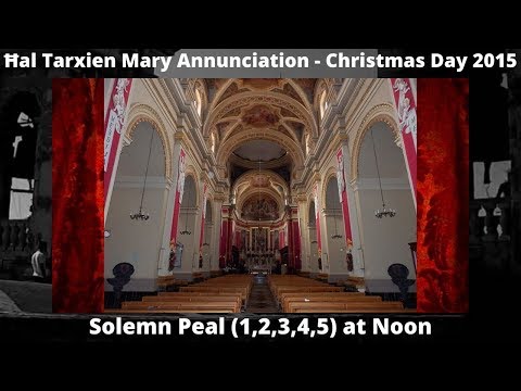 Mota f'12:00pm (2015 - 1,2,3,4,5) - Tarxien Marija Annunzjata - Jum il-Milied - 5 Qniepen