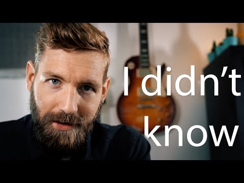 The first time I'm REALLY hearing my tube amp