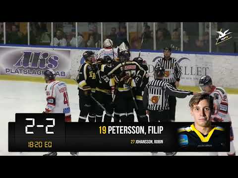 Highlights: Tranås AIF - Västerviks IK (5-3) | Hockeyettan Västra 14/15 |  2014-11-14