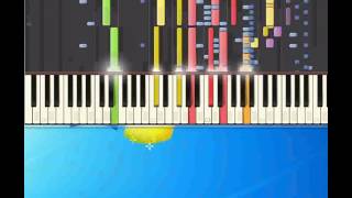 Anime rou   Di Cataldo Massimo &amp; Youssou N&#39;Dour [Piano tutorial by Synthesia]