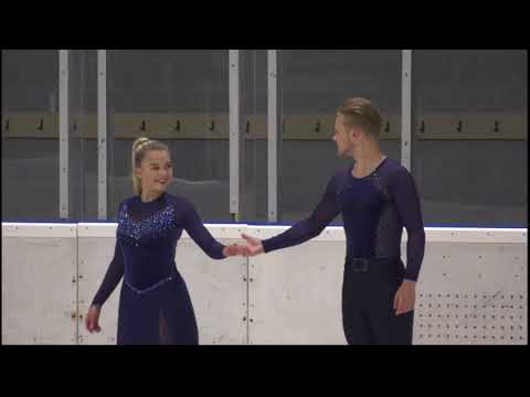 Aleksandra Samersova/Kevin Ojala Kontrollvõistlus 2020 FD