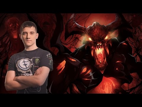 Arteezy Shadow Fiend plays in Dota 2
