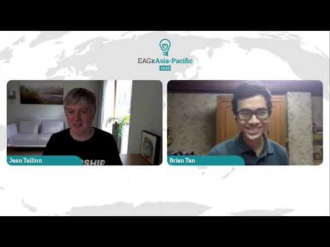 Fireside Chat | Jaan Tallinn | EAGxAsia-Pacific 2020
