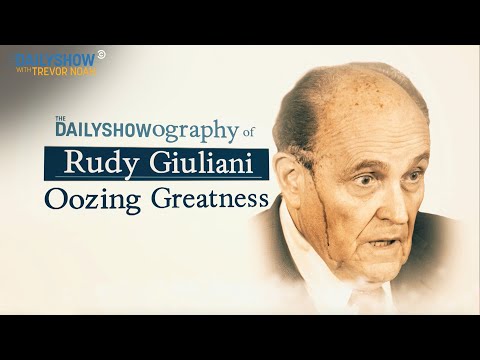 'The Daily Show' Chronicles Rudy Giuliani's Spectacular Fall From Grace In Hilarious Biographical Short Film