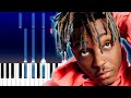 Juice WRLD Bandit Ft Young Boy Never Broke Again Piano Tutorial