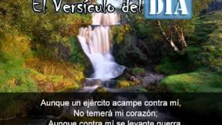 Miniatura del video: El versiculo del dia .com - Salmos 27 v3