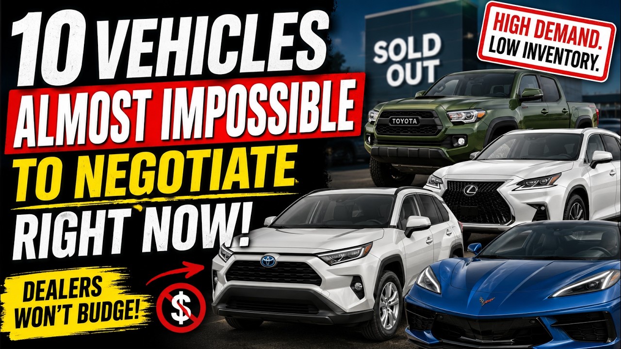 10 Vehicles Dealers REFUSE to Discount Right Now (Don't Shop These Blind!) Kevin Hunter