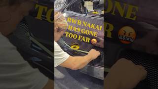 This CAN’T be real life 🤦🏼‍♂️ RWB Porsche has officially gone too far gluing tow hooks on cars👎🏻
