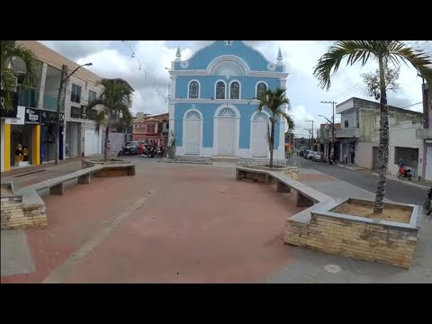 LINDA E BELA CIDADE DE LAGOA DA CANOA ALAGOAS 