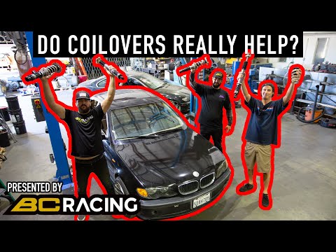 BC RACING SUSPENSION EXPERIMENT ON BMW E46