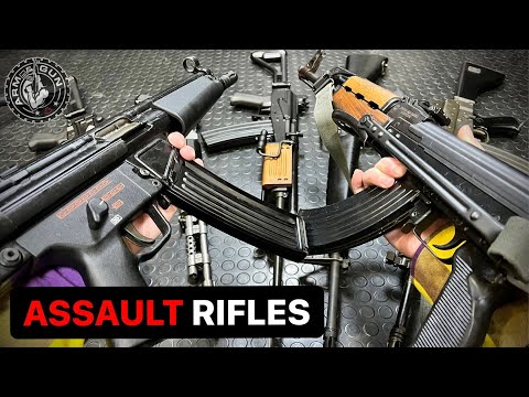 Legendary Assault Rifles of the 1970's