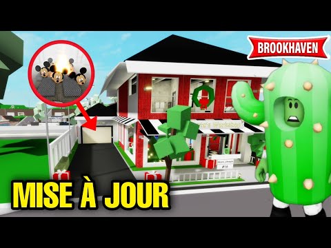 CACTUS TROUVE UN SECRET ÉPIQUE DANS BROOKHAVEN NOËL !  MISE À JOUR - ROBLOX - BROOKHAVEN RP