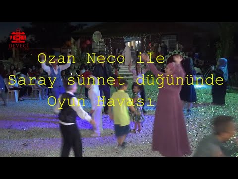 Ozan Neco ile Saray sünnet düğününde Oyun Havası (Şişeler)