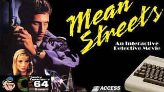 MEAN STREETS – Commodore 64 (1989) | Tex Murphy's Cyberpunk Detective Adventure