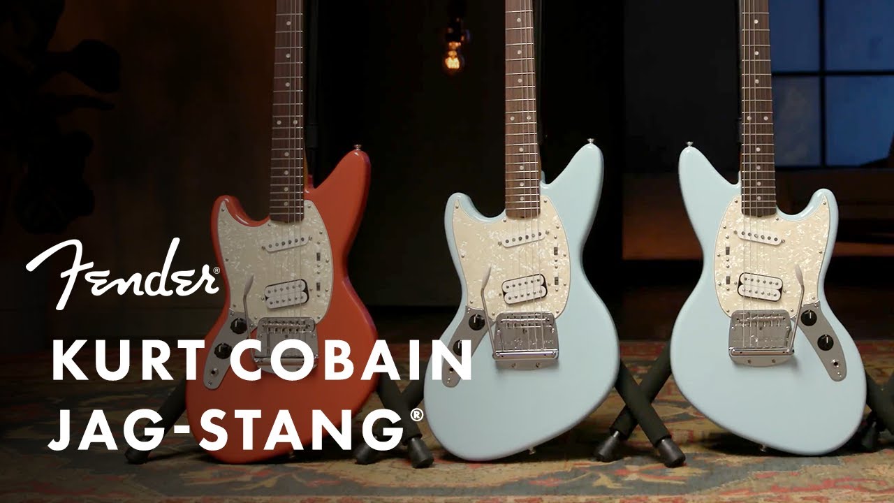 Exploring the Kurt Cobain Jag-Stang | Artist Signature Series | Fender - YouTube