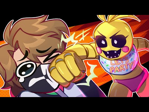 Ranboo Plays The Glitched Attraction - FNAF Fan game