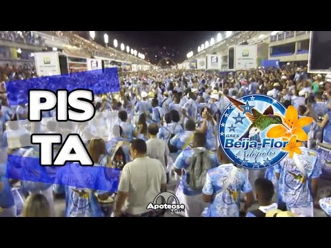 Beija-Flor 2016 - Bateria (Pista) - Ensaio técnico