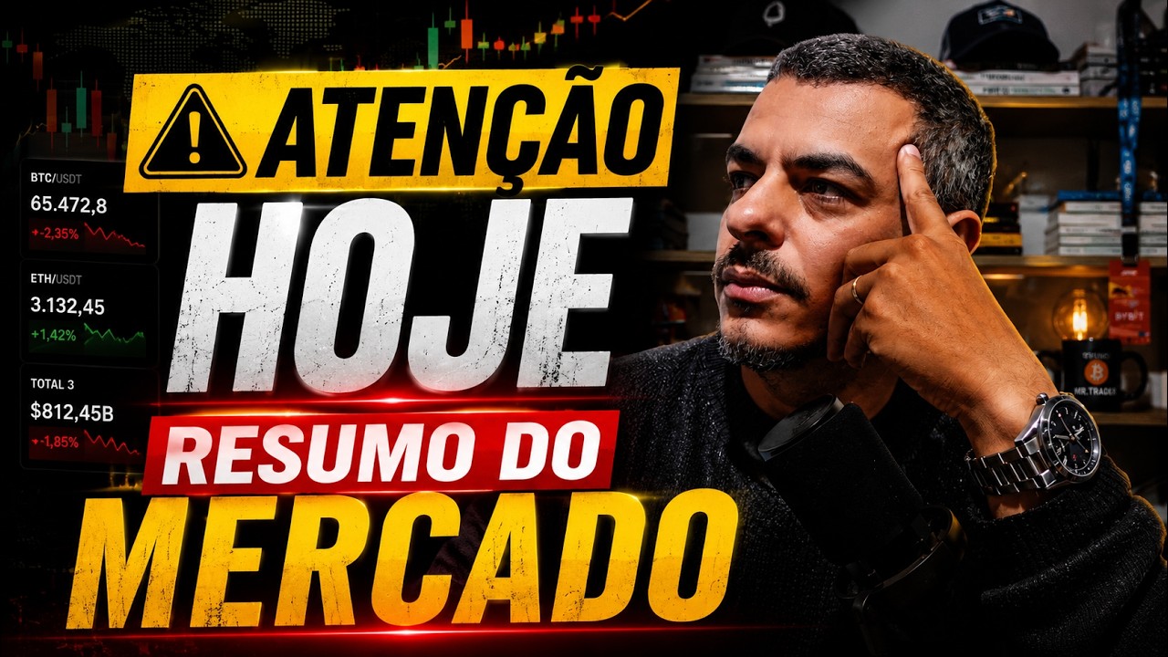 Bitcoin HOJE: Atenção no PREÇO Agora - Resumo Day TRADER - Analisando Mercados
