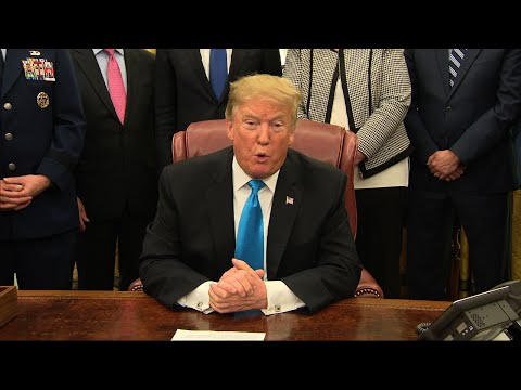 President Donald Trump is moving closer toward his goal of creating a Space Force, just not as the separate military department he envisioned. (Feb. 19)