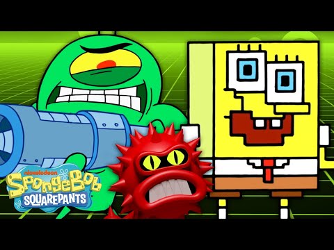 SpongeBob the Anti-Virus! | Karen's Virus 🦠 | SpongeBob