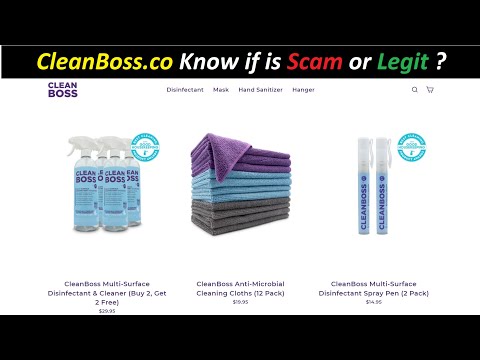 Clean Boss ! Clean Boss Reviews ! CleanBoss Co Reviews ! CleanBoss.co Know if is Scam or Legit ?