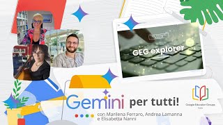 GEG Explorer: Gemini, NotebookLM e l'era dell'Audio Overview! 🎧✨