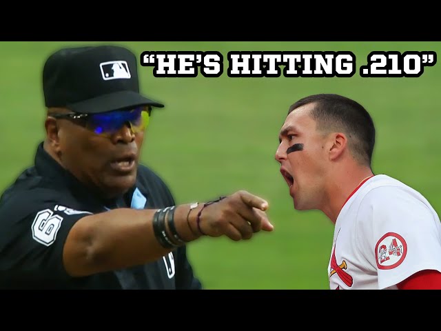 Umpire makes fun of Lars Nootbaar's batting average, a breakdown