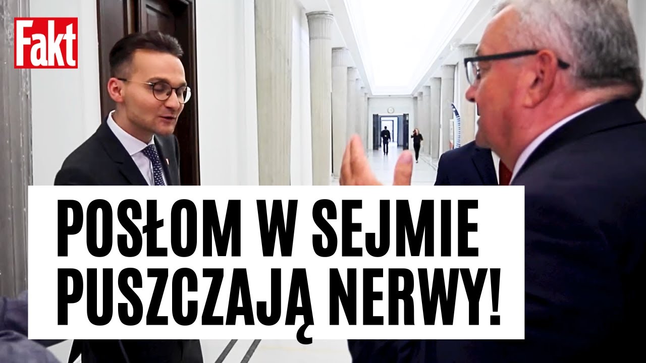 „Czemu się pan NIE UŚMIECHA?" Spięcie posłów PiS i KO tuż po wyborach pr...