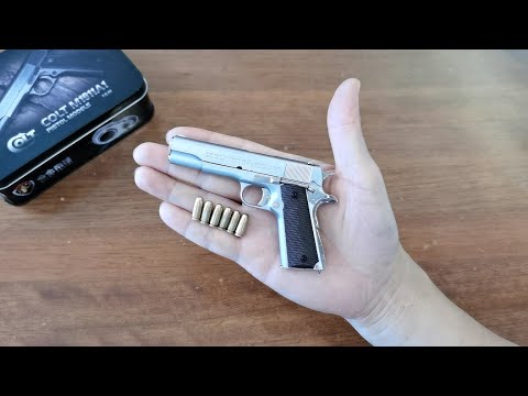 Alloy Empire Clot M1911 Unboxing 2023 - Mini Shell Ejection Toy Gun in 1:2 Scale