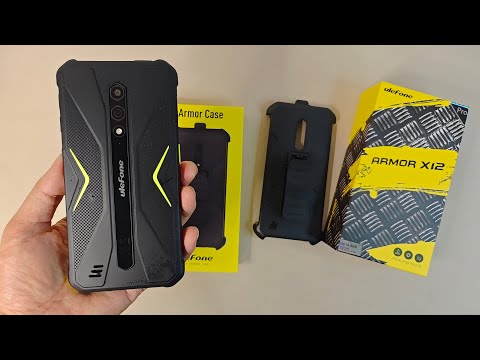 Ulefone Armor X12Pro, 5.45 Inch Small Size Rugged Phone Hands On + Waterproof Test Video